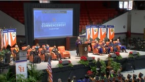 Sam Houston State University graduating seniors not allowed on stage, school claims safety issue