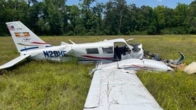 Small plane crash in San Jacinto County, two hospitalized after reported mechanical issue