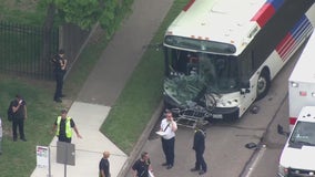 Houston METRO Bus Crash: 11 people injured after one bus rams into another one