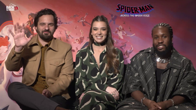 Backstage OL Live with the casts of Spider-Man: Across the Spiderverse, The Boogeyman and Shooting Stars