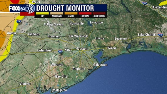 Texas drought: Southeast Texas exits drought after wet start to May, heavy rainfall