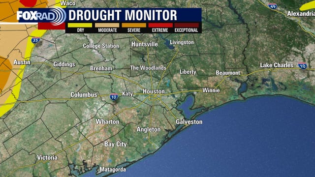 Texas drought: Southeast Texas exits drought after wet start to May, heavy rainfall