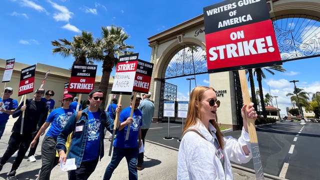 Hollywood writers' strike begins, halting tv and film production
