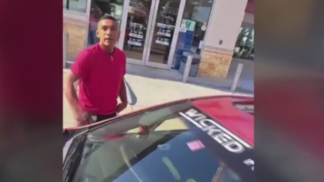 Aggressive panhandler dubbed 'Gas Can Man' back working on Houston streets