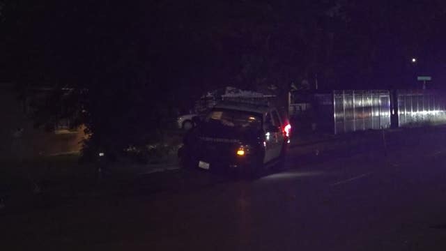 Houston PD patrol vehicle crashes after officer loses control on east side