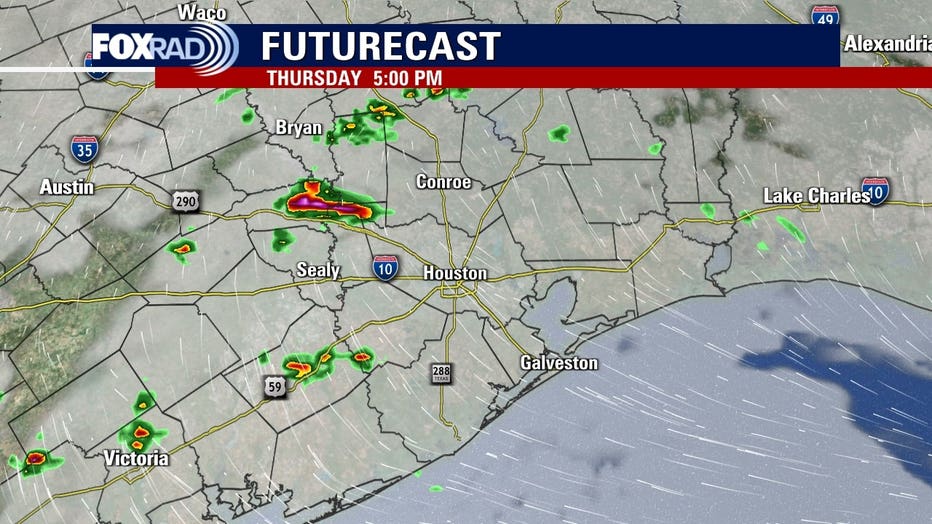 Houston Weather: Isolated Strong To Severe Storms Possible In Southeast ...