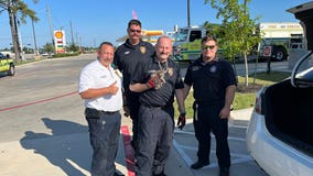 Klein firefighters rescue 'kittyzen' stuck under vehicle