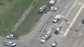 Several hospitalized after dump truck crash in Montgomery County