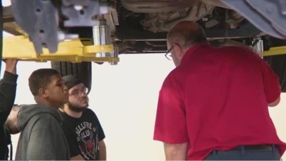 Houston oil company steps up to help males aging out of foster care learn valuable skills