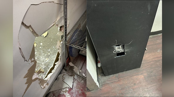 Fuzzy's Pizza in Katy robbed, suspects broke in through wall next door