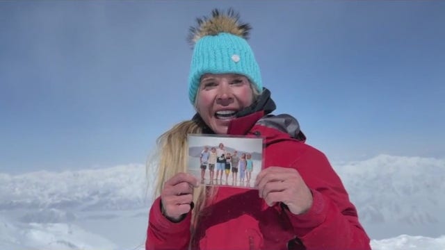 Mom of seven breaks world record, climbed second highest mountains on each continent