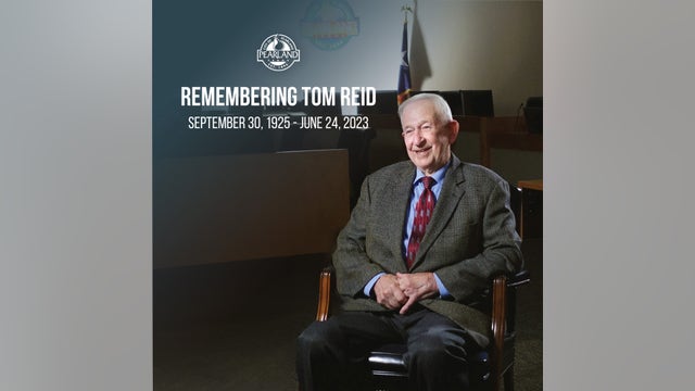 Pearland Mayor Emeritus Tom Reid passes away at age 97