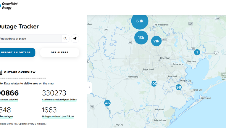 Centerpoint Power Outage Map Houston - Uf Summer B 2024
