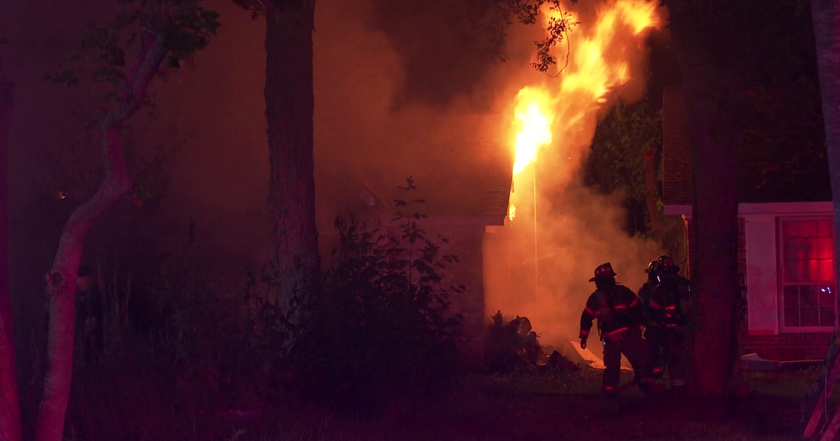 Outside fire spreads to house in Humble | FOX 26 Houston