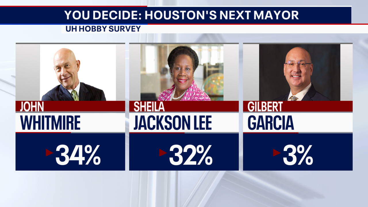 Survey Reveals Front Runners In Race For Houston Mayor- What's Your Point?