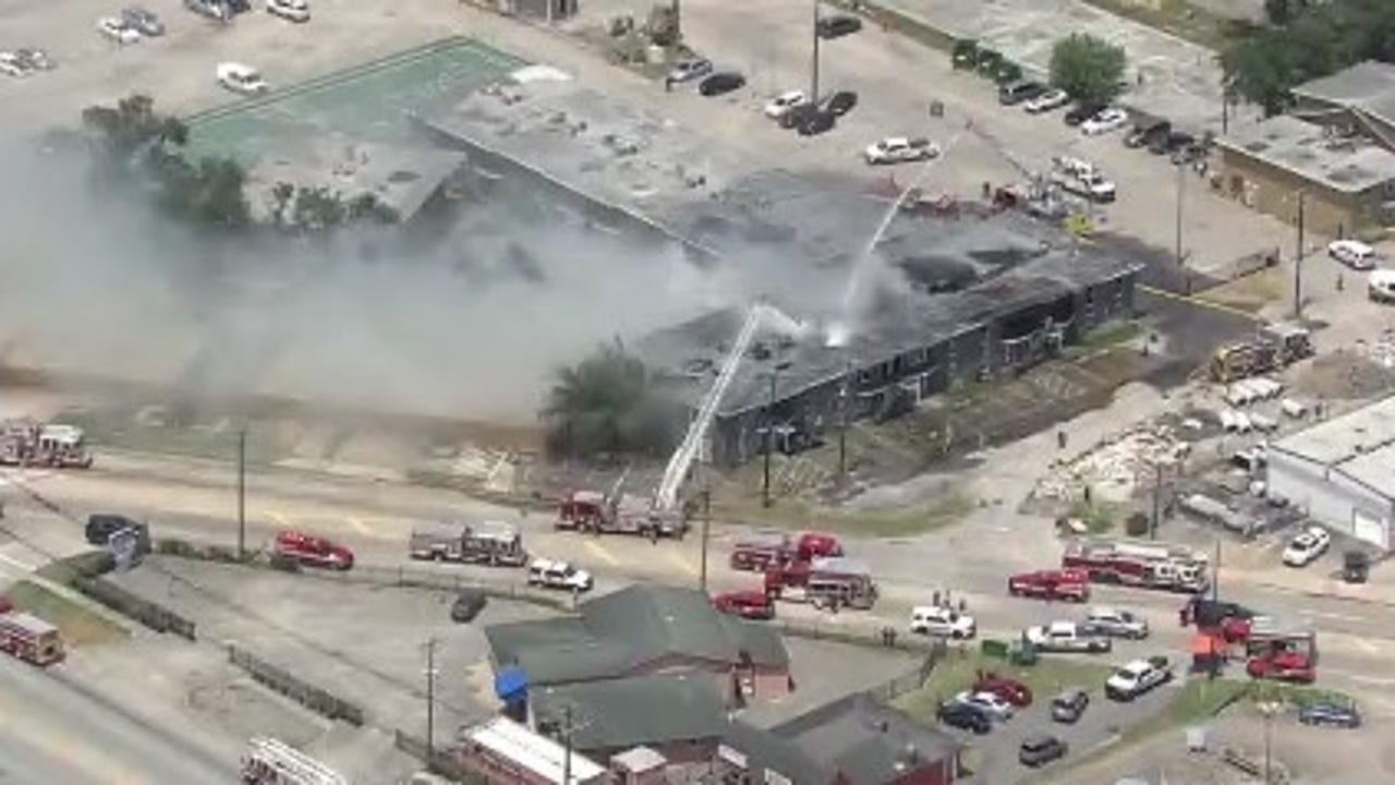 Houston Area Firefighters Have Battled Several Large Fires In Extreme Heat