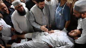 Pakistan bombing kills at least 44 people and injures nearly 200