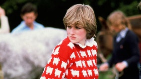 Princess Diana's iconic sheep sweater up for auction