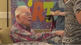 Houston man celebrates his 100th birthday in style