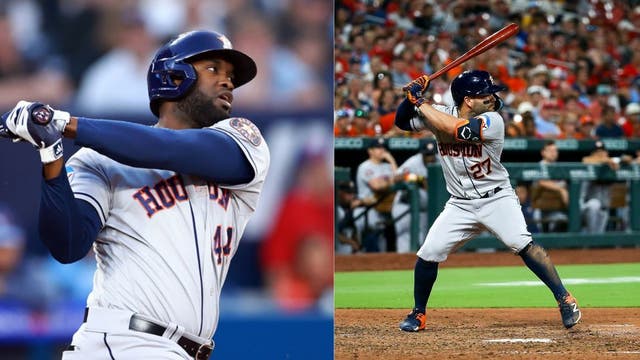 Houston Astros news: Jose Altuve, Yordan Alvarez back in the lineup tonight
