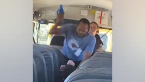 VIDEO: Conroe ISD transportation worker fired after fighting student on school bus