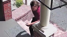 Fast-acting porch pirate in the Heights appears to follow delivery trucks