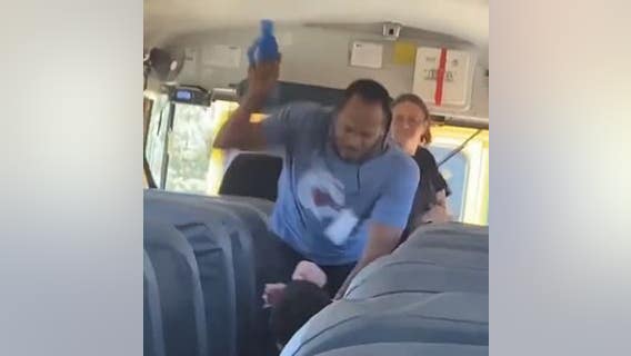 VIDEO: Conroe ISD transportation worker fired after fighting student on school bus