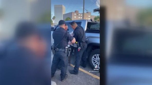 VIDEO: Houston man arrested over parking spot dispute in Galveston