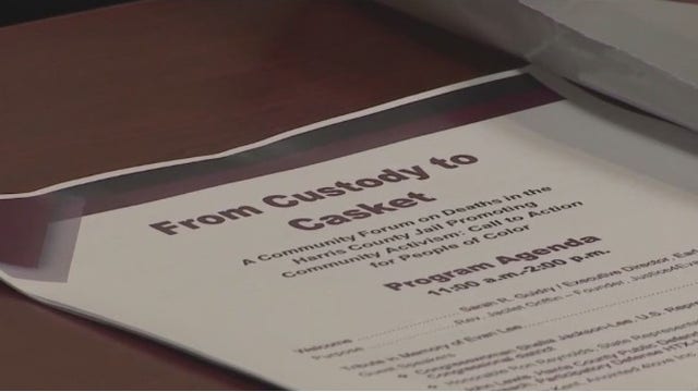 Inmate deaths in Harris County Jail prompt community forum