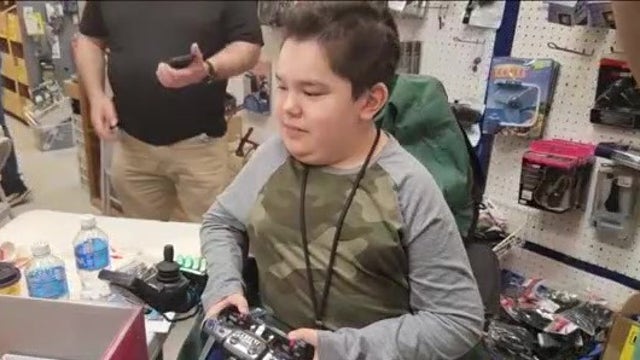 Houston boy learning to thrive with SMA after major surgery