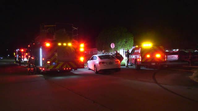 Houston house fire on Buffum Street; elderly man injured