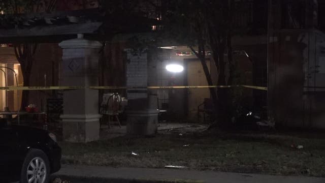 Houston shooting: Man shot during children's birthday party on City View Place