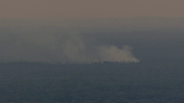 Waller County Fire: Firefighter burned while battling wildfire