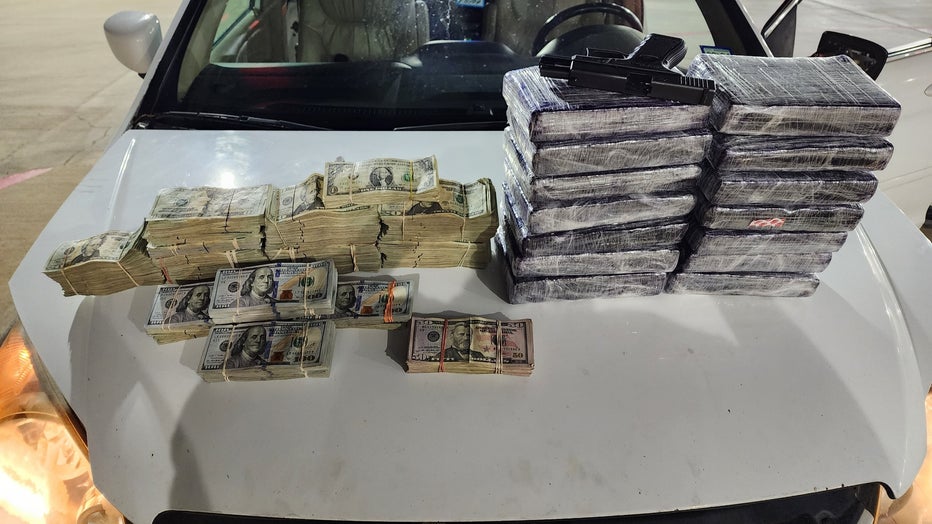 Drugs, money seized