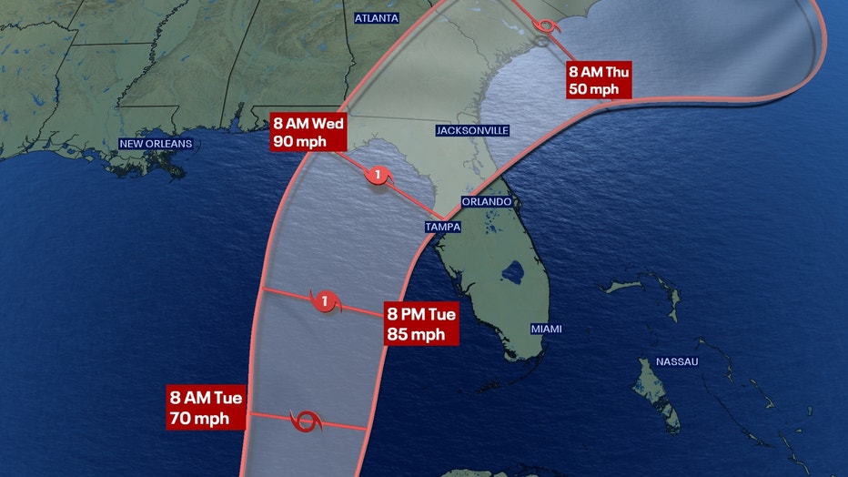 Tropical Storm Idalia Forecast To Become Major Hurricane Before Florida ...