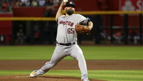 Houston Astros beat Arizona Diamondbacks 2-1 in Friday night game