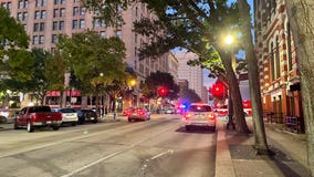 Woman killed riding a scooter in Downtown Houston, victim hit by an 18-wheeler