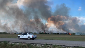 Brazoria County Fire: Authorities contain wildfire south of Damon, Texas