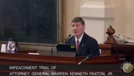 The Impeachment Trial of Ken Paxton - Day 5