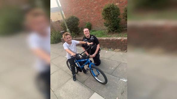 UK police praise child for lending bike to capture thief
