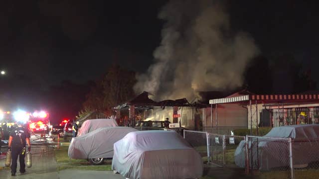 3 Houston firefighters injured battling house fire on Lena