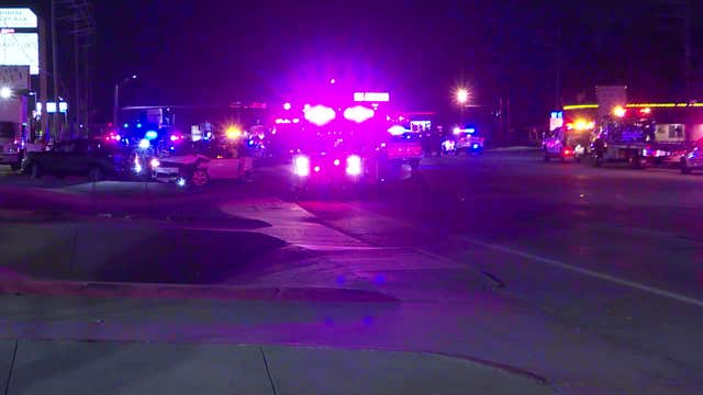 Harris Co. deputy, 2 others involved in crash on FM 1960, Treaschwig