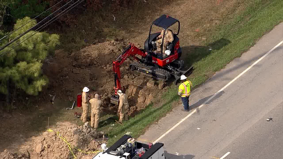 Atascocita Gas Main Break