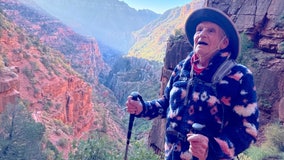 92-year-old breaks world record, becomes oldest person to hike Grand Canyon rim-to-rim