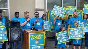 Houston postal workers call for end to assault on mail carriers