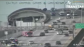 Sulphuric Acid leak caused blocks on I-610 East Loop, lanes have reopened