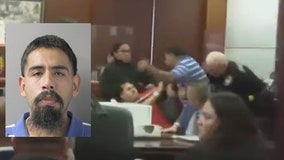 Diamond Alvarez's uncle charged after fight erupts during Frank DeLeon Jr.'s court hearing