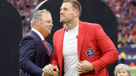 J.J. Watt's Houston Texans Ring of Honor induction on Sunday
