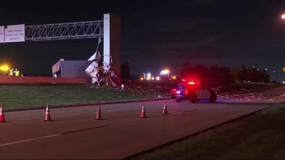 Houston traffic: 59 freeway northbound lanes near University Boulevard shutdown due to 18-wheeler crash