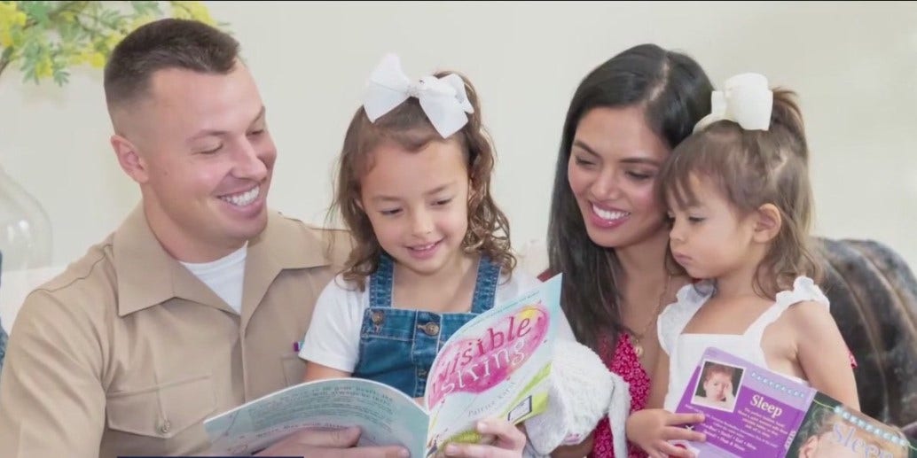 Parent to Parent: Non-profit helps deployed military parents read to kids
